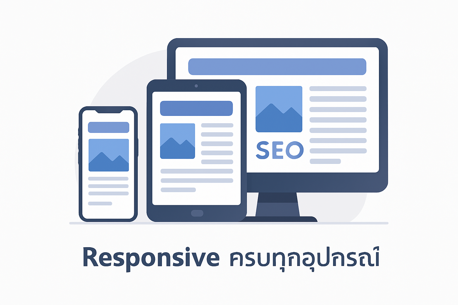Responsive ครบทุกอุปกรณ์